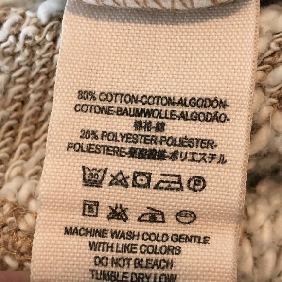 Free People Knit Cardigan Open Waterfall Front M - Picture 10 of 12